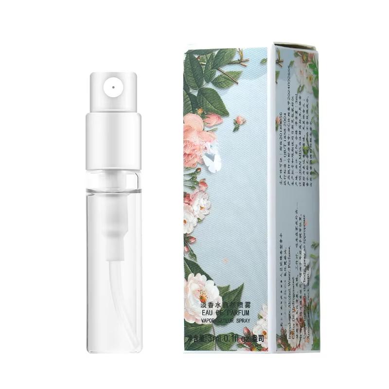 3ml Pheromone Perfume Eau De Toilette for Women Men Atomizer Art Printed Packaging Lady Sample Long Lasting Perfume