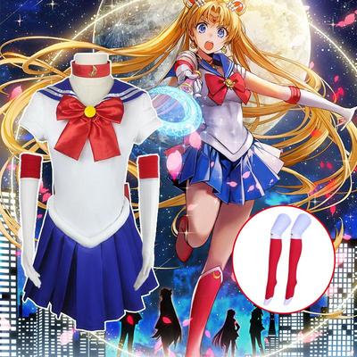 Disfraz Cosplay de Sailor Moon Mizuki Rei para Niños y Adultos - Juego Completo