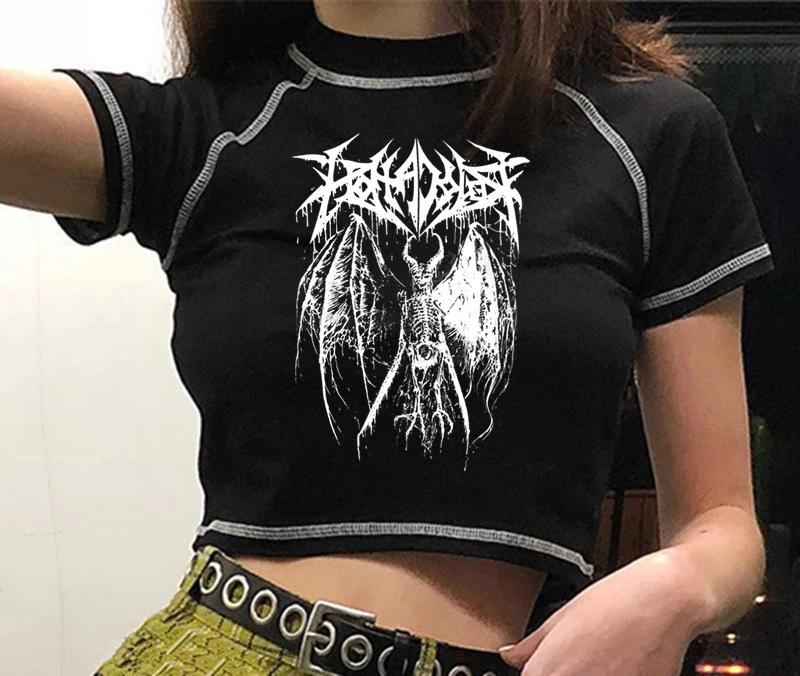 New Cartoon Fun Fashion Printing T-shirt Spoof Personality T-shirt Short-sleeved Clothes Female Trend