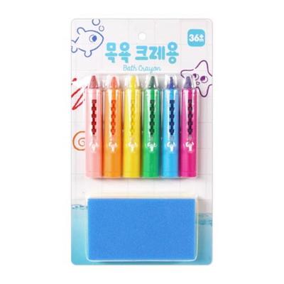 My Little Tiger Tiger Bath Crayon Set Korean Childrens Toys