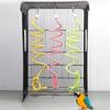 Creative Parrot Climbing Ladder Rotating Swing Bird Hanging Standing Rope Toys