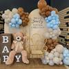 109Pcs multi-color latex balloon set suitable for birthday parties, weddings, Valentine's Day party decoration
