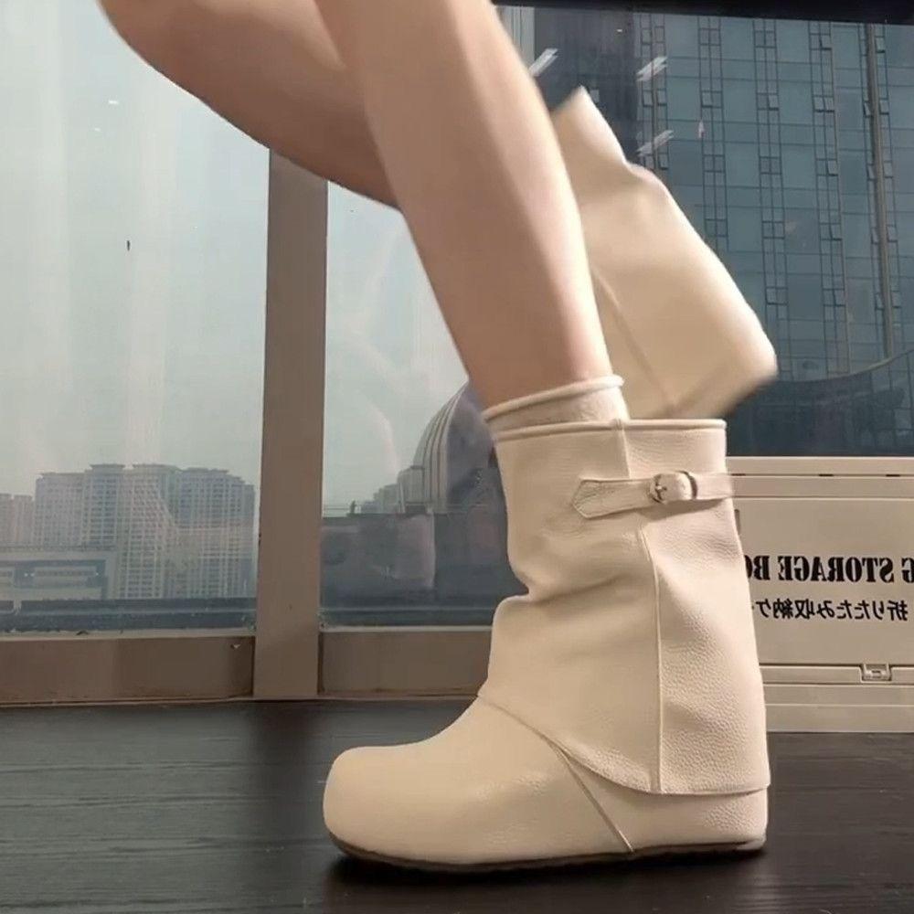 The explosion weakens the sense of heaviness, simple and elegant Martin boots, youthful vitality, soft sole, not tired feet, women's boots
