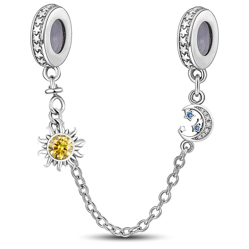 Kupfer Blau Eule Sonnenblume Vogel Stern Anhänger Perlen Passen Original Pan Armbänder Armreifen Feiner Schmuck Herstellung DIY Geschenk