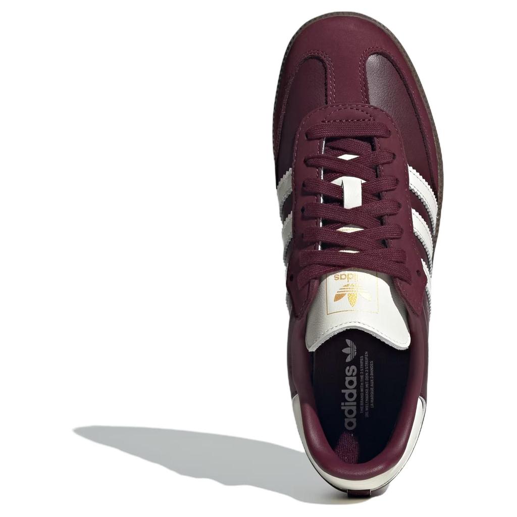 adidas Samba OG Bordeaux Off White Gum Damen Sneaker Roter Gummi-3 JR8844