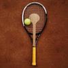 Trainer Wooden Tennis Spoon Sticking Practice Racket Precision Pointer Improve