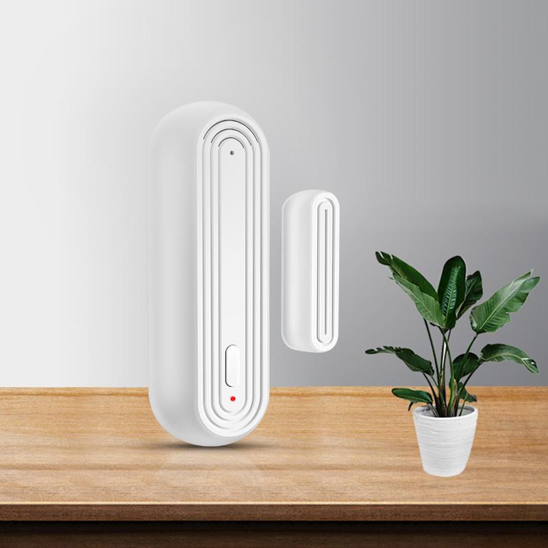 Tuya Smart WiFi Door Window Alarm Sensor Smart Home Open Closed Detectors Wifi Home Alarm Compatible With Alexa Google Home