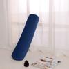 Baibu Home Silikon Baumwolle Körperkissen, Marineblau, Weich und Flauschig, Bequemes Kissen, Zylinderform, Niedlich, Ca.. 80 cm
