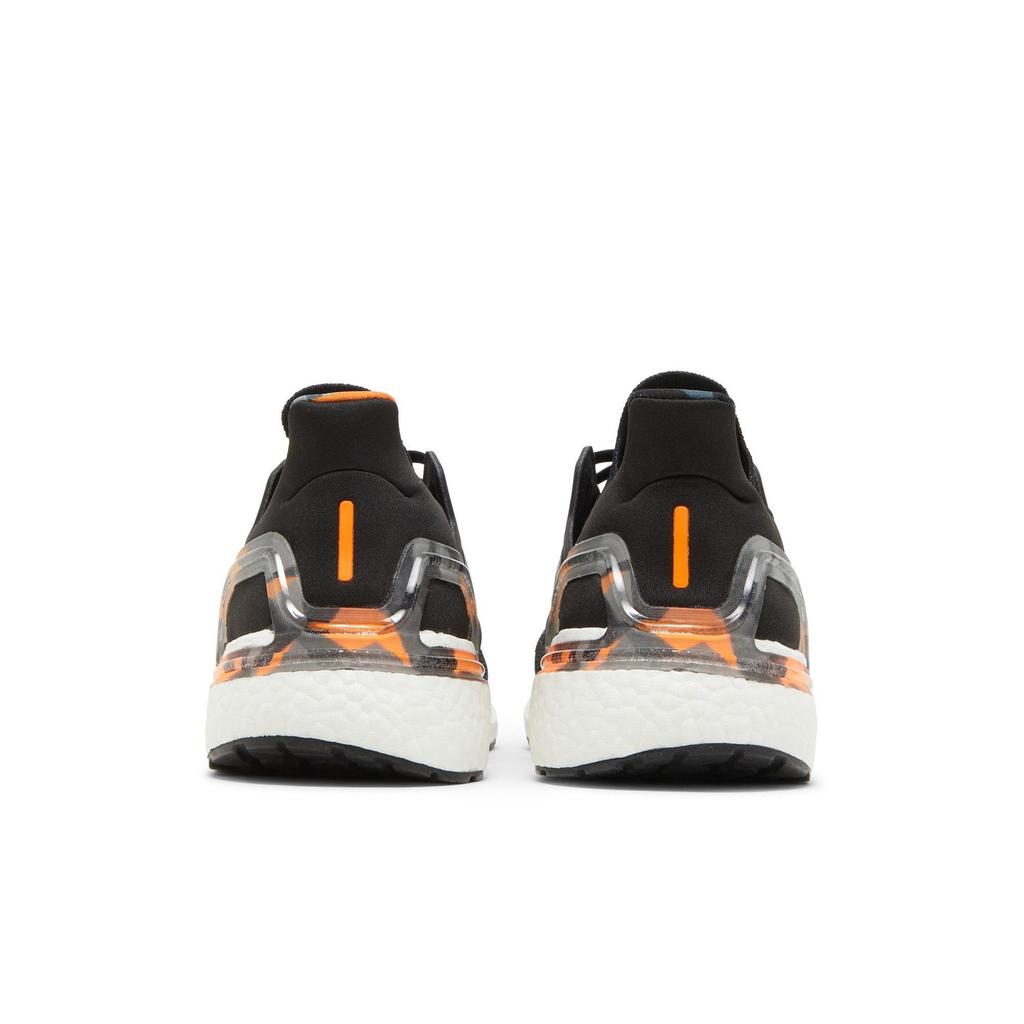 adidas UltraBoost 20 'Black Signal Orange Camo' (Unisex) Black / Light Grey / Signal Orange Running Shoes H67280