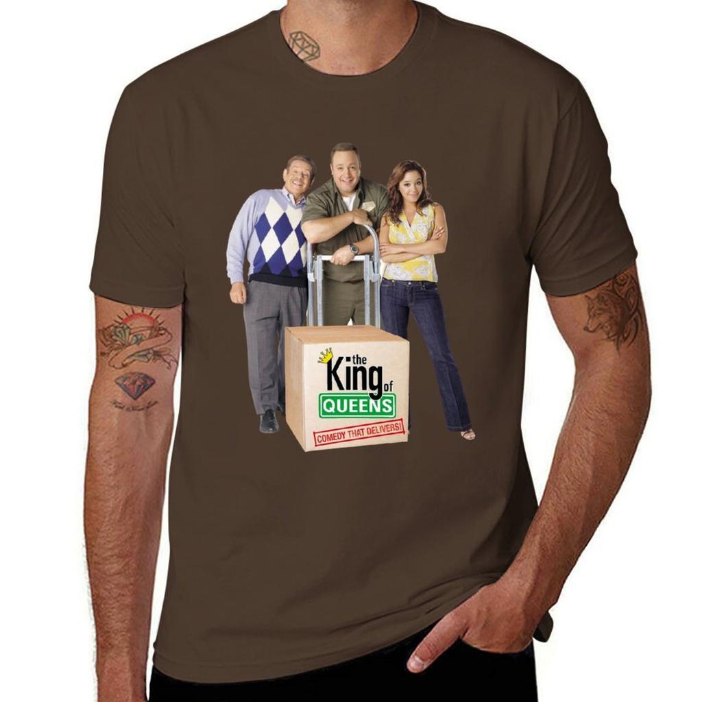 The King of Queens Tshirt Cute Tops Heavyweights Sports Fans Mens T Shirts Casual Stylish