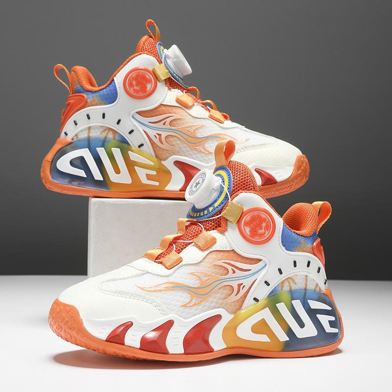 Neue atmungsaktive Netz-Sneaker für Mädchen – Perfekt zum Laufen, für Sport und rutschfeste, verschleißfeste Basketballschuhe.