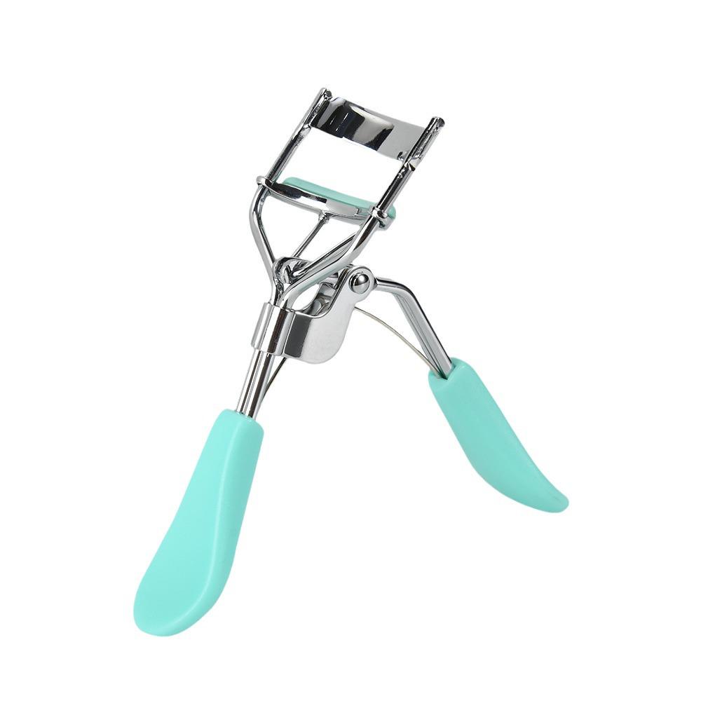 Colorful Korean Wide-Angle Eyelash Curler - Portable Beauty Tool for Women
