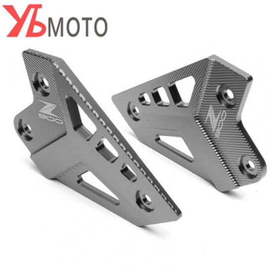 Motorcycle Accessories For Kawasaki Z900 2017 2018    2022 Foot Peg Heel Protective Film Mount Heel Guard
