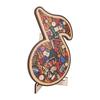 67 Pcs Musical Note Instrument Jigsaw Puzzle Ornament 3D Wooden Music Note Puzzle Decor B Type