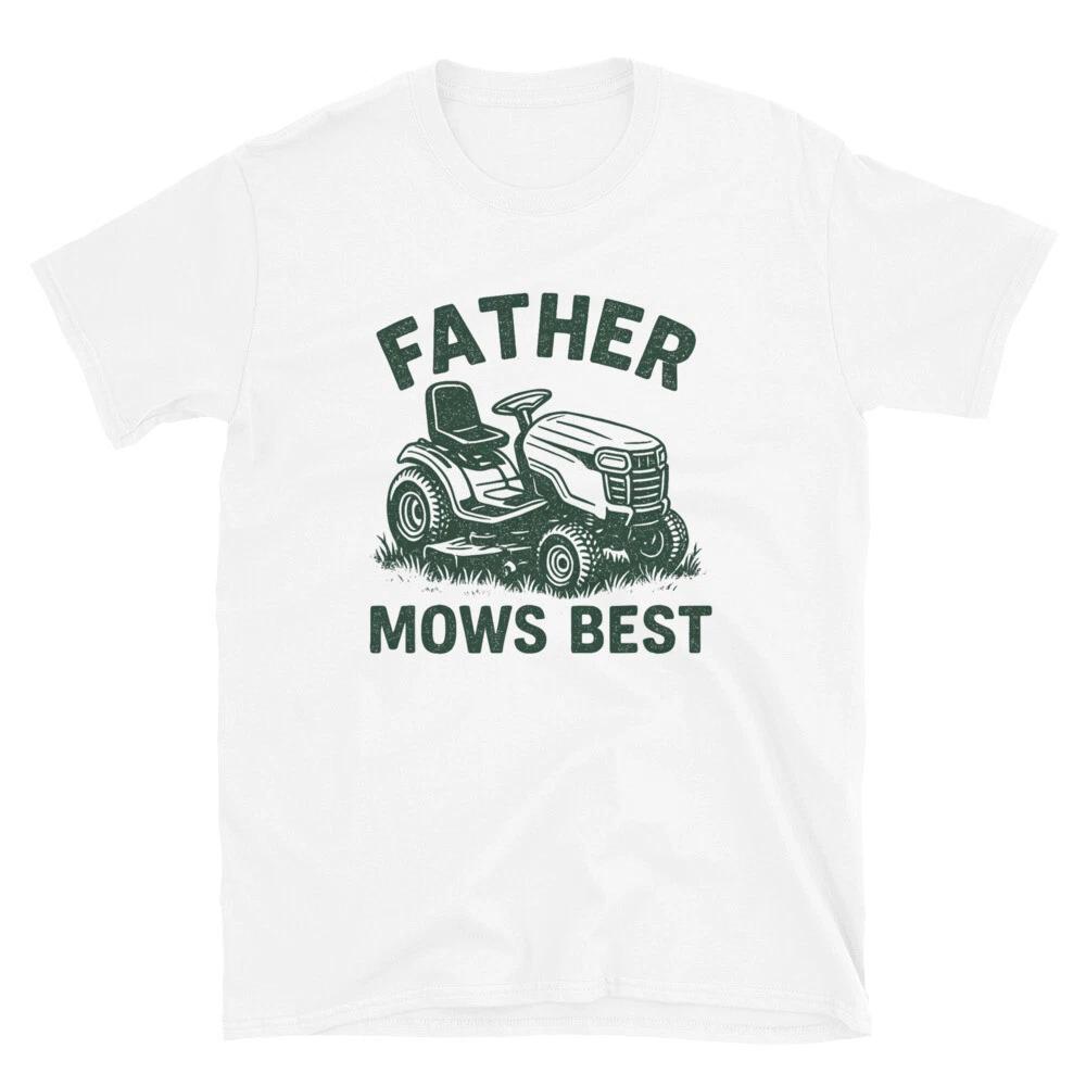 father mows best Retro T-Shirt 3XL