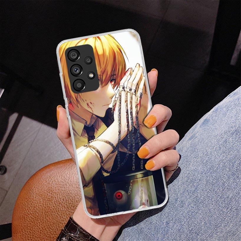 Huner X-Hunters Kurapika Phone Case For Samsung Galaxy A52 A32 A22 A12 A51 A31 A50S A30S A20S A10S Note 20 Ultra 10 Plus S10 A72