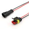 5Pcs Automotive Connector Male Female Electrical Connector Plugs with Wire for Car Truck Boats Other Wire Connection