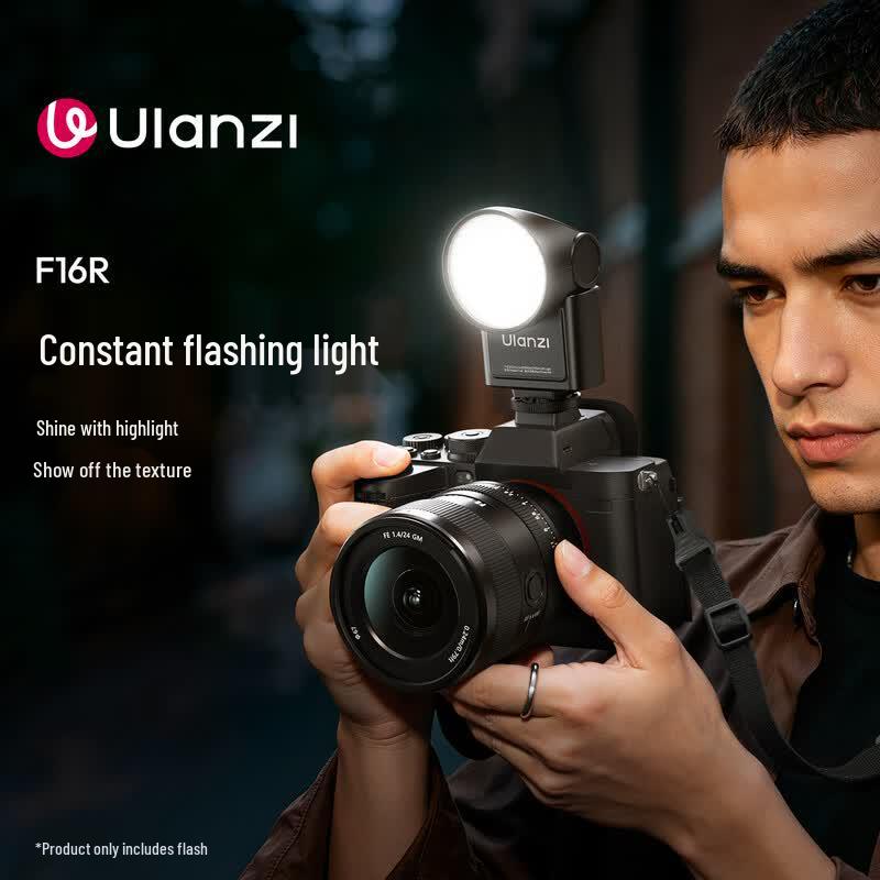 Ulanzi F16R Portable Dual-Color Temperature Fill Light & Flash