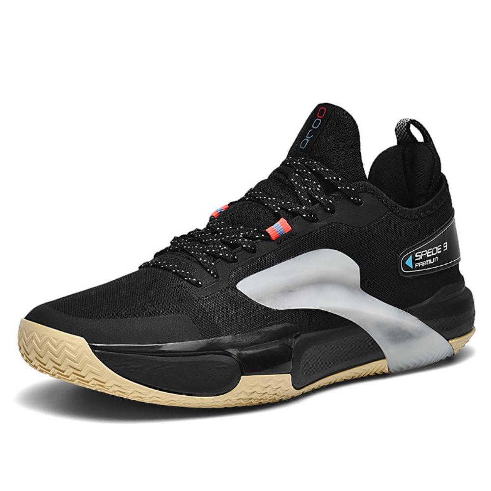 Men's and Women's Low-top Basketball Shoes Mesh Cloth Surface Couple Wear-resistant and Non-slip Training Shoes