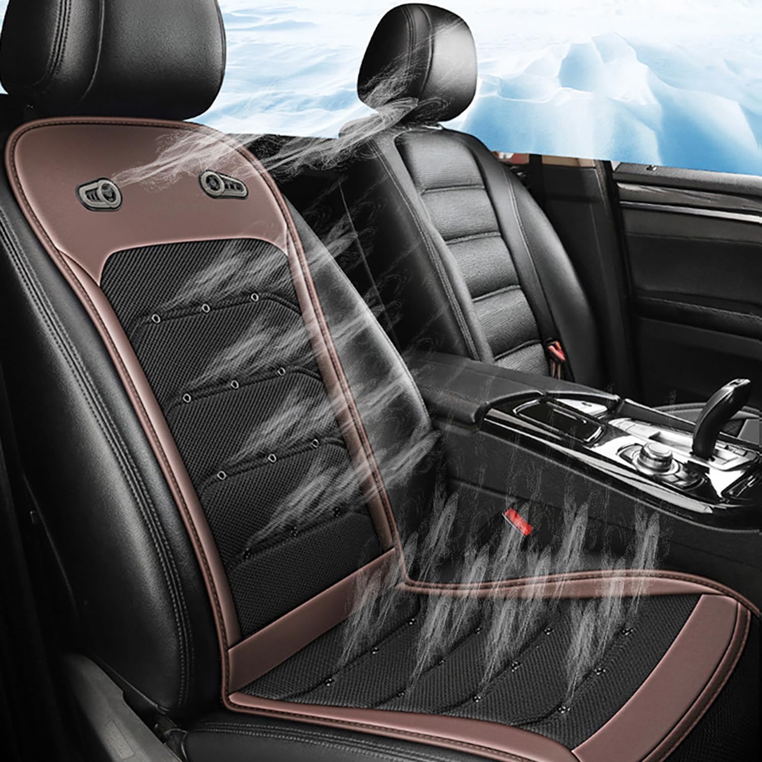 

Car Seat Cooler, Cool Car Seat, For Car, Rapid Cooling, 2 Extra Large Powerful Public*1