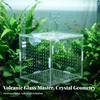 Aquarium Accessory Transparent Separation Box with Suction Cups Compact