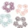  30Pcs Fabric Flower Artificial FlowerSewing Flower Applique for Clothing
