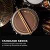 MEINL Stick & Brush Meinl Standard Hickory Drumsticks with Acorn Tip, 5A, SB101 (406 X 14.4mm)