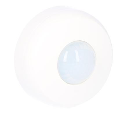 Indoor Presence Sensor, Matt White, Surface-mounted, Range 10m, 360°