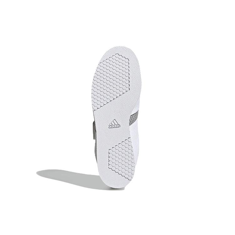 New Adidas Powerlift 5 Cloud White Core Black Grey Two GY8919