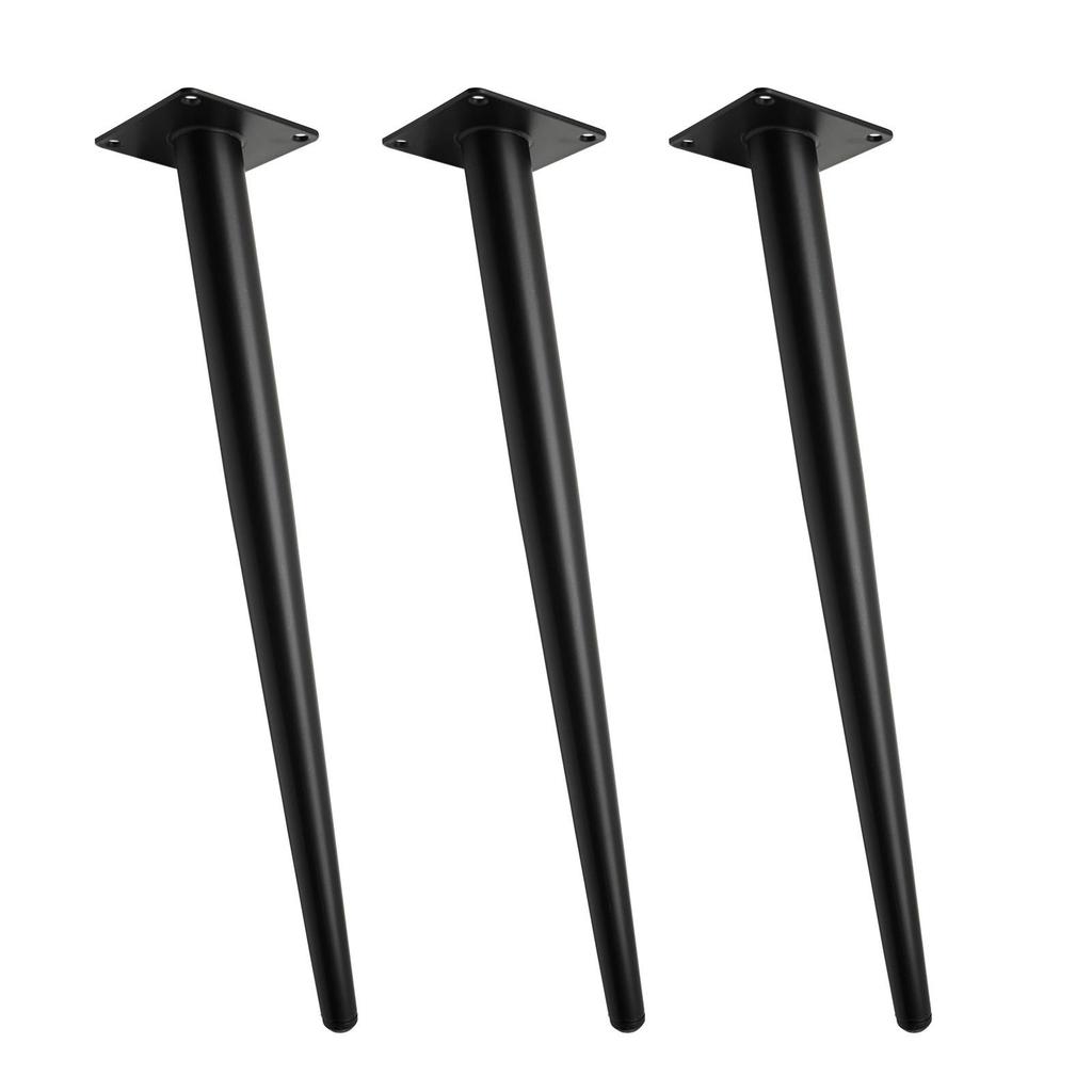 Tapered Metal Furniture Legs: Sofa, Cabinet, Dressing Table, and Slanted Round Tube Support Legs