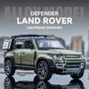 Nové 1:24 Land Rover Defender SUV hračky autíčka z lehkých slitin a hračkářská vozidla kovové modely aut simulační sbírka hraček pro děti dárky