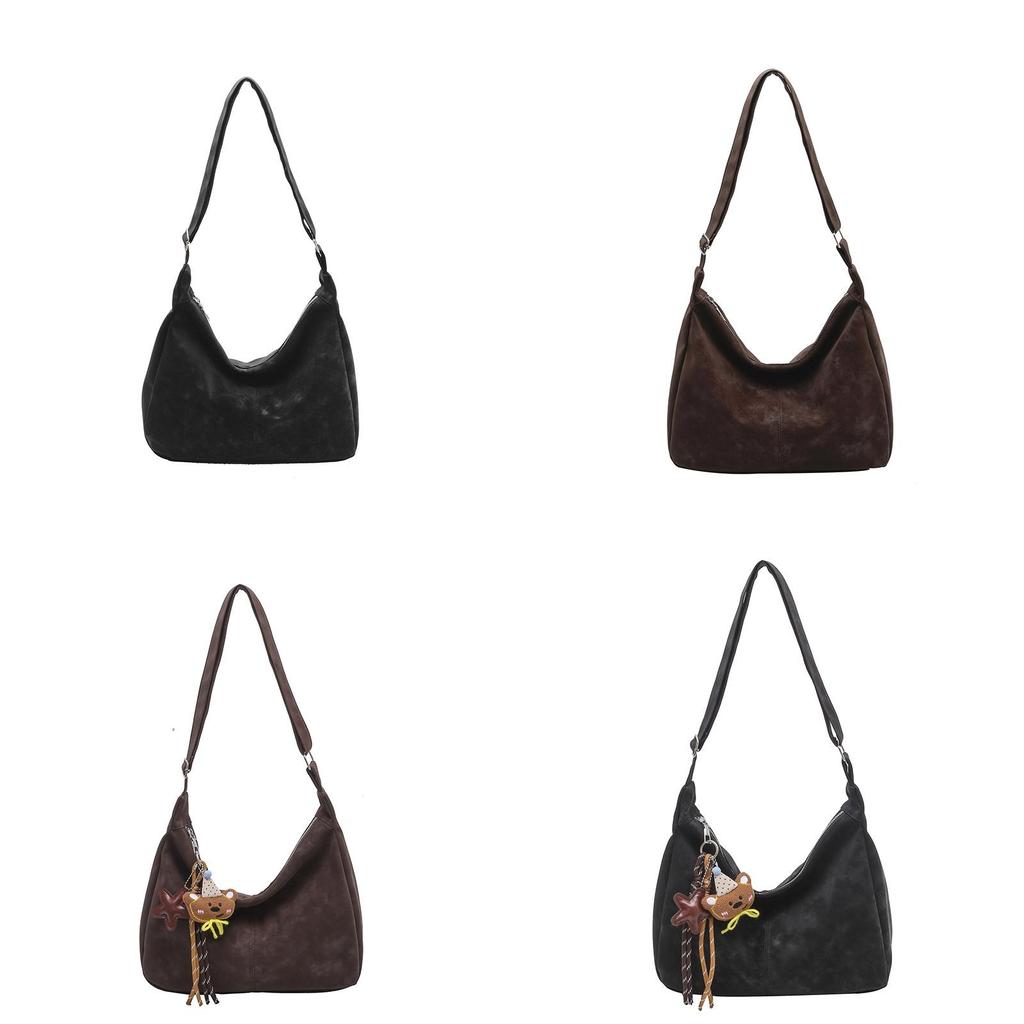 Vintage Retro Pu Tote Bag With Top Zip Closure For Daily Casual Use