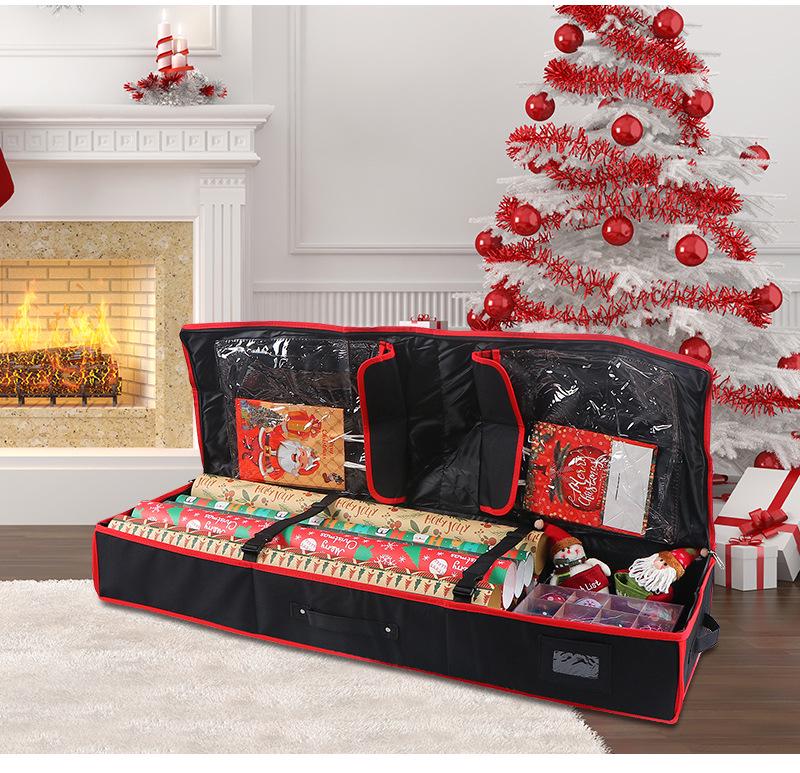 Waterproof Large Capacity 600D Oxford Cloth Christmas Tree Holiday Storage Bag