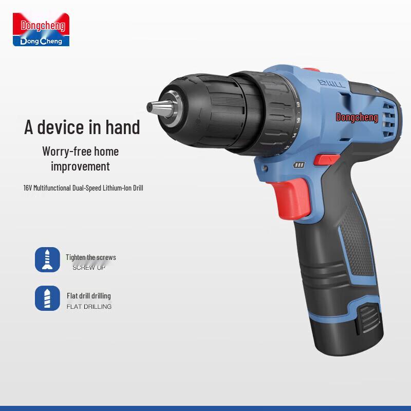 Dongcheng 16V Cordless Electric Drill Screwdriver CN plug (adapter included)