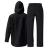 Men's 2,Piece Linen Hooded Shirt Set | Loose Fit Breathable Beach Casual Pants For Daily & Vacation Wear