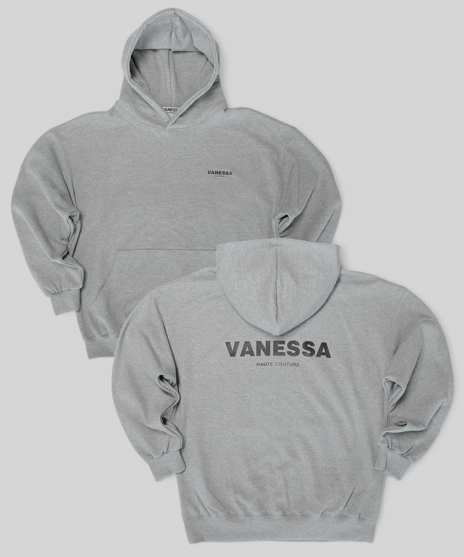 Худи с принтом Vanessa 820G Vanessa Vintage_Серый Melange Grey/L