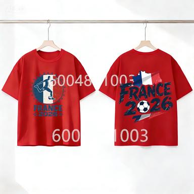 France Flag Retro Style Graphic Children Shirt Kid Boys Girls Summer Cotton Short Sleeve Little Soccer Fan Casual Daily Wear