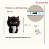 Type C USB Port Dust Plug with 2D Acrylic Pendant Charm Mobile Dust Plug Charm Phone Accessories for Phone Decorations