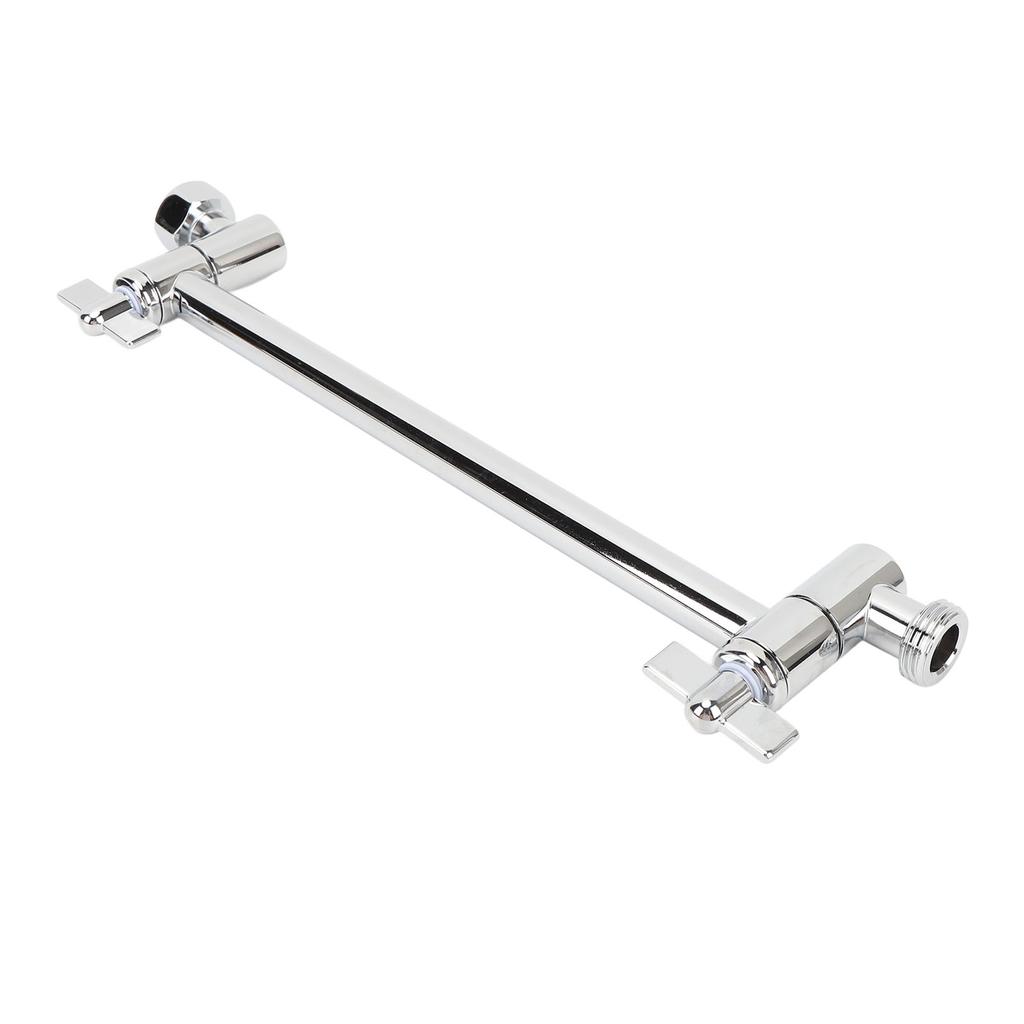 Shower Head Extension Arm Stainless Steel Adjustable Leakage Proof Shower Head Extender Bar for