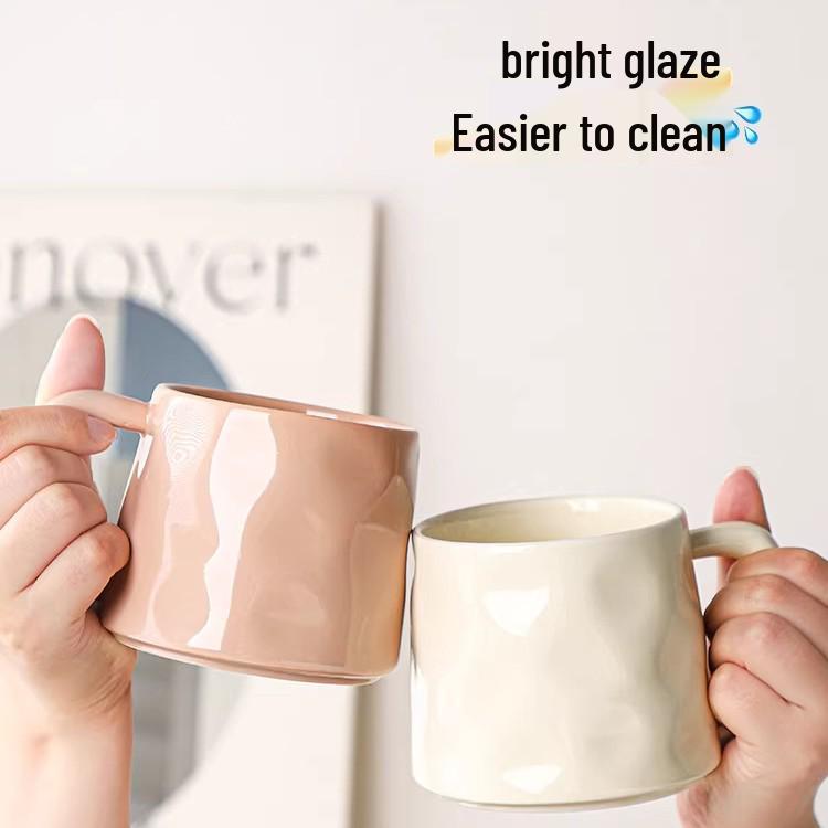 Ceramic Underglaze Breakfast Mug for Home or Office