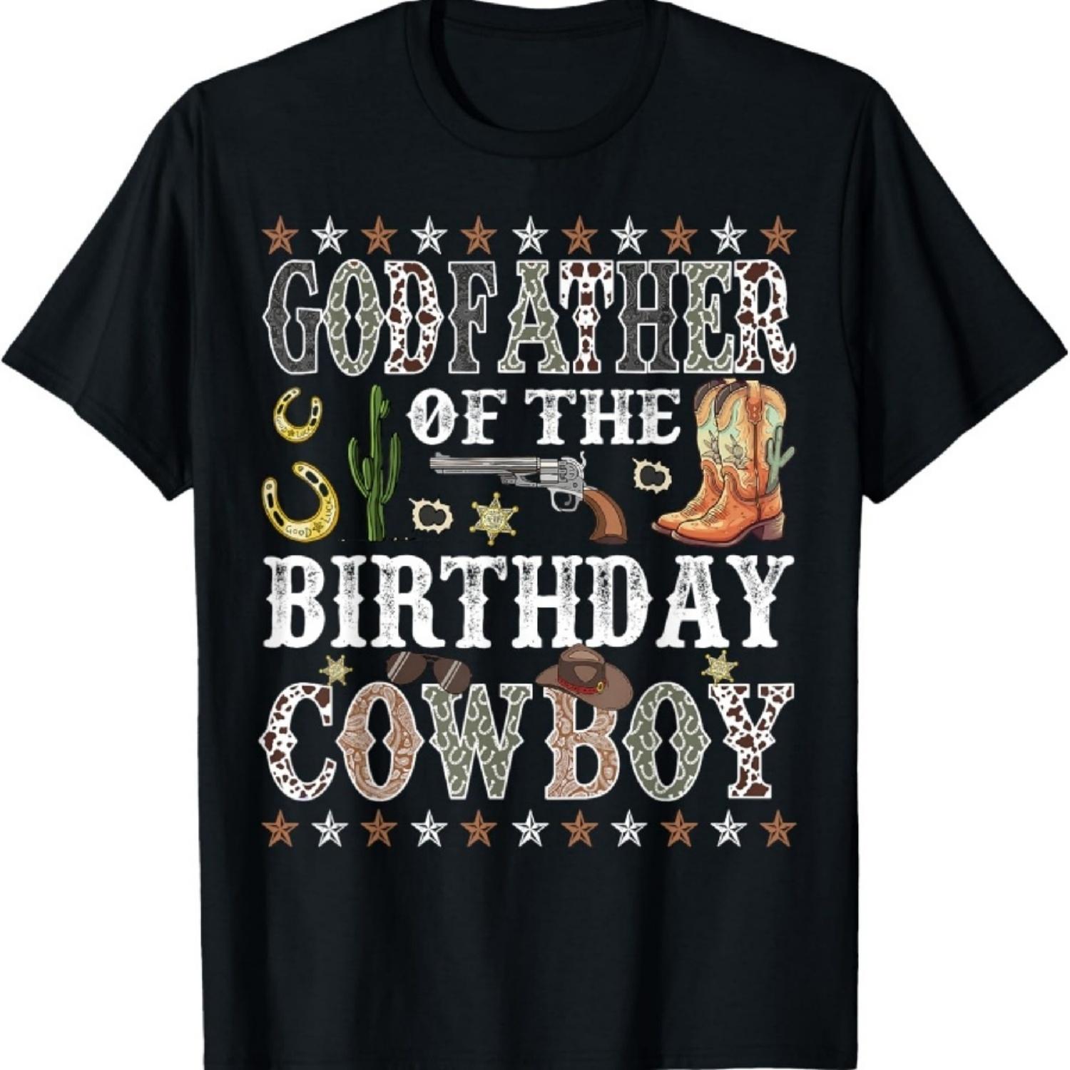 

Крестный отец Дня рождения Ковбоя Родео Крестный отец Футболка XXXXXL чёрный