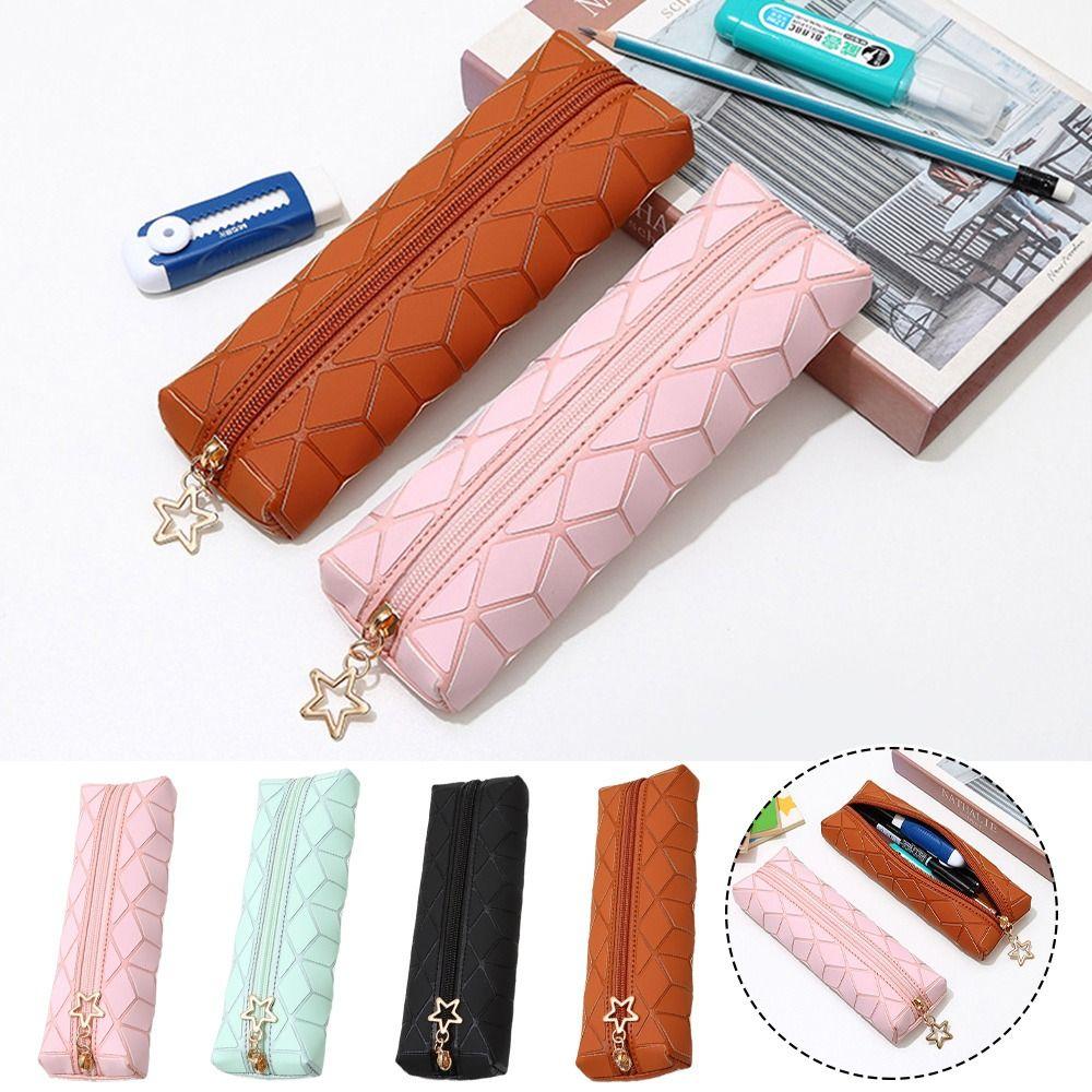 Portable Pen Bag Waterproof Stationery Storage Bag Durable Stationery Organizer  Back To School