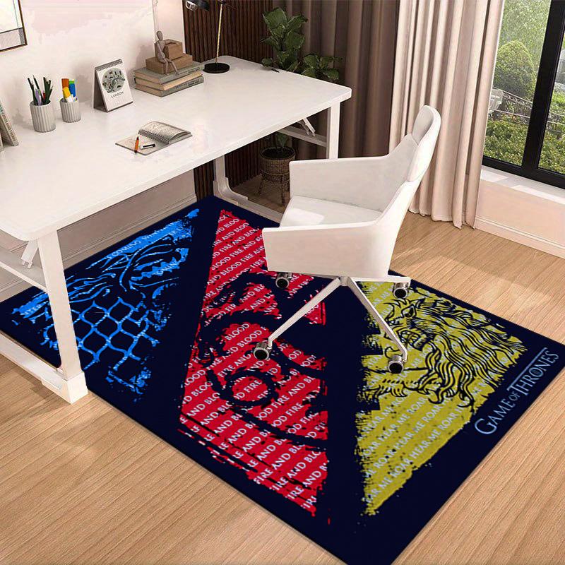 Thrones Dragon Fire And Blood Carpet, Chair Rug,Rug for Office Bedroom living rooms, Doormat decor Fan Gift Christmas Gift