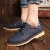 New Autumn Style Men's Business Casual Leather Shoes Waterproof and Anti-slip Shoes Low Top Shoes Men's Shoes