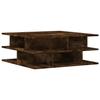 VidaXL Coffee Table Smoked Oak 70x70x29 Cm Engineered Wood, Side Table, Living Room Table, Accent Table, End Table, 840748