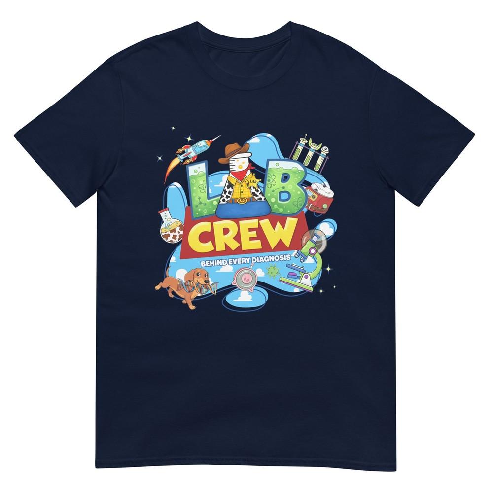 Lab Crew Science Team Medical Tech Lab Week Appreciation Long Sleeve TShirt S