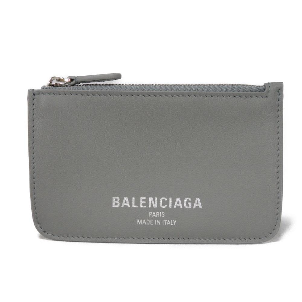 Used 11221 Cash 2.0 Long Coin & Card Holder 810902 2ABGG 1181 7943 Current Unused New Logo Foil Stamping Gray Unisex