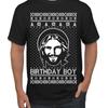 Birthday Boy Jesus Party Christ Xmas Funny Men T Shirt