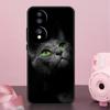 Black Cat Staring Eyes Case For Honor 400 200 Pro 50 70 90 X9a X9b X9c X9d X8b X8c Win Magic 8 Pro 5 6 7 Lite Cover