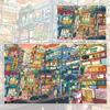 Weekend To City Series Miniature Landscape Sticker DIY Cabin Scene Sticker New Toy Game Sticker